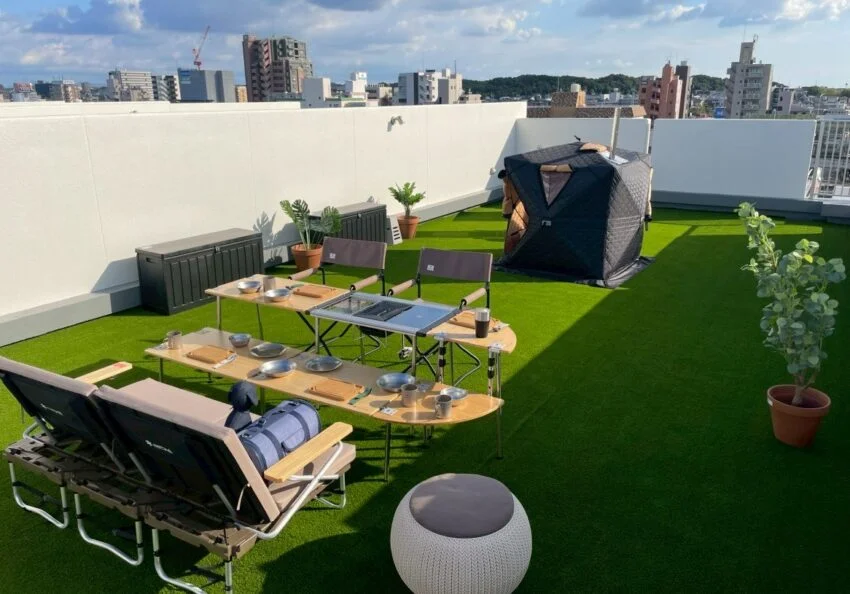 テントサウナの熱源は主に薪と電気の2種類