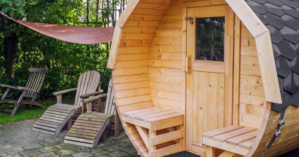 自宅バレルサウナ