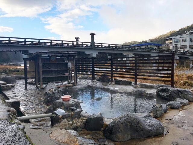 三朝温泉 河原風呂
