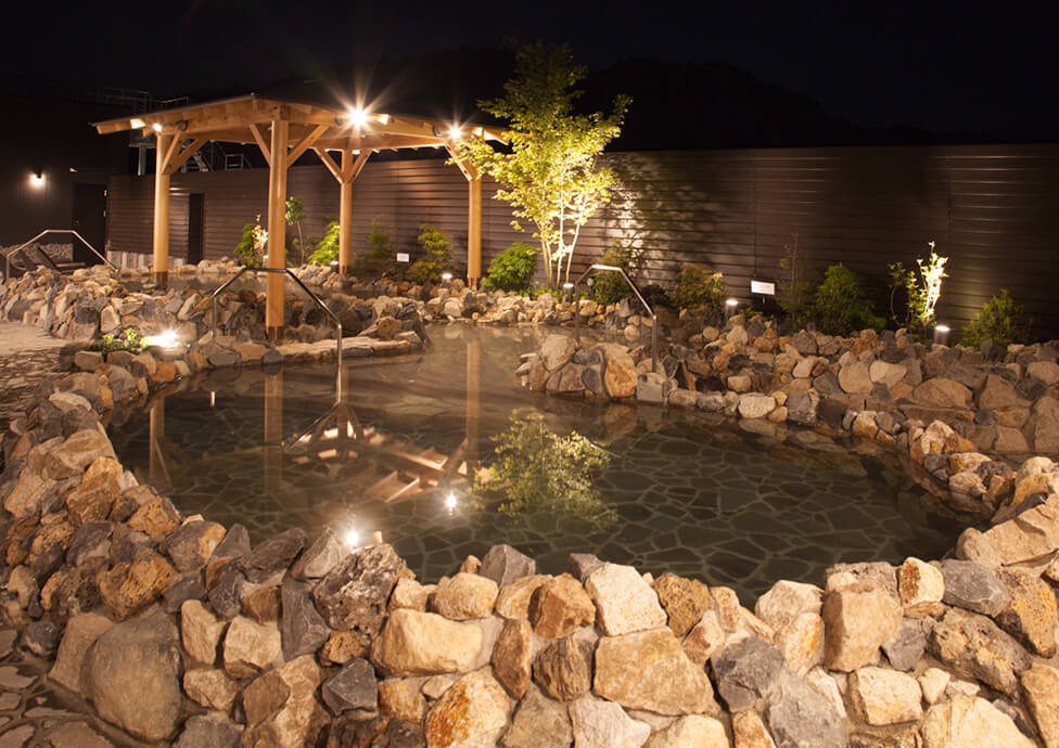 山梨泊まれる温泉 より道の湯(都留市)