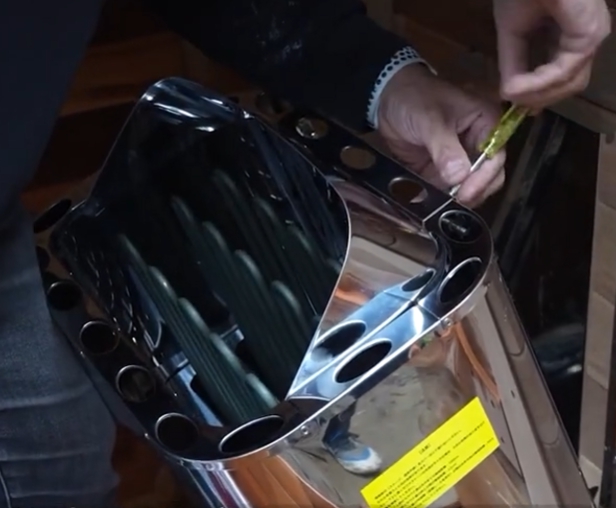 MUKU SAUNA STOVE　遮熱カバー