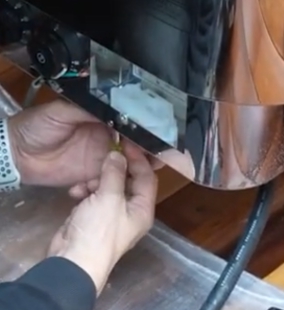 MUKU SAUNA STOVE　電気配線