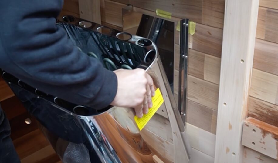 MUKU SAUNA STOVE　壁掛け金具