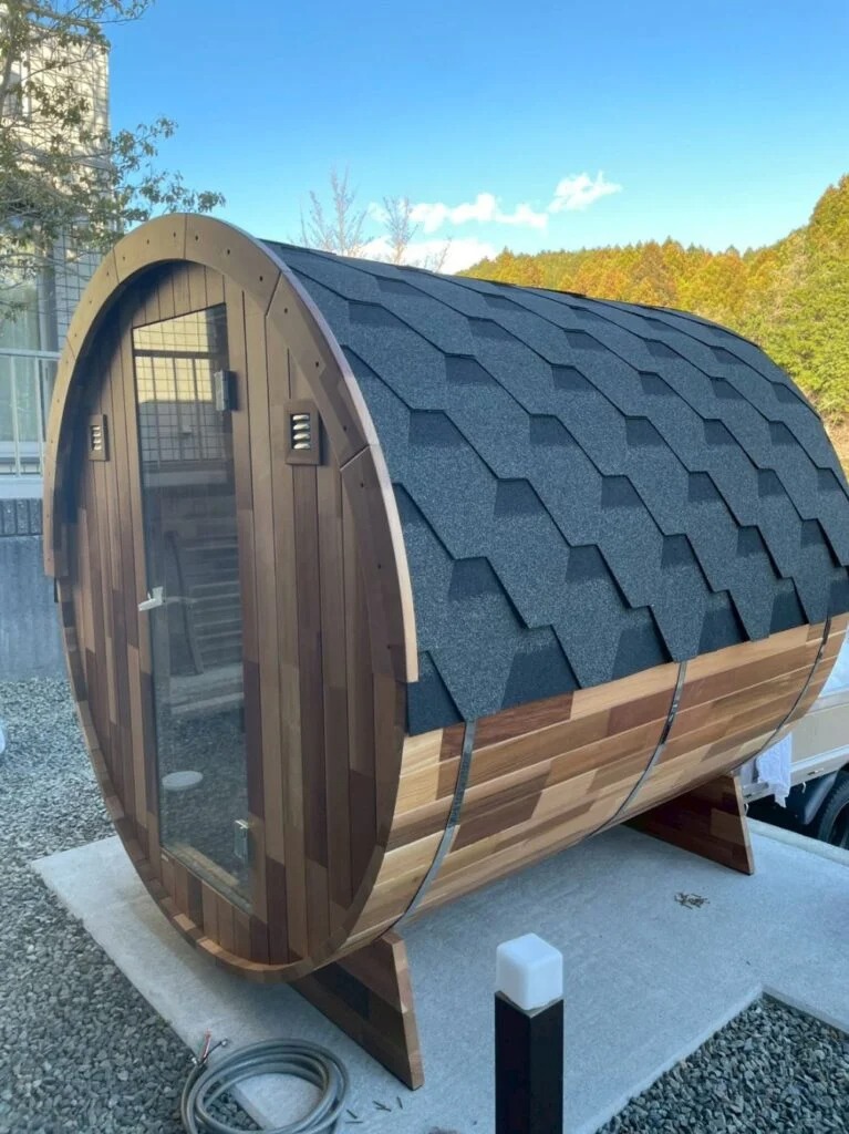 MUKU SAUNA STOVE　電気サウナストーブ 導入事例　個人宅