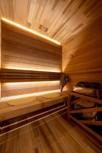MUKU SAUNA STOVE　電気サウナストーブ 導入事例　民泊施設