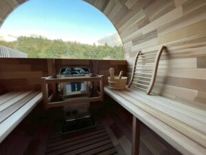 MUKU SAUNA STOVE　電気サウナストーブ 導入事例　個人宅